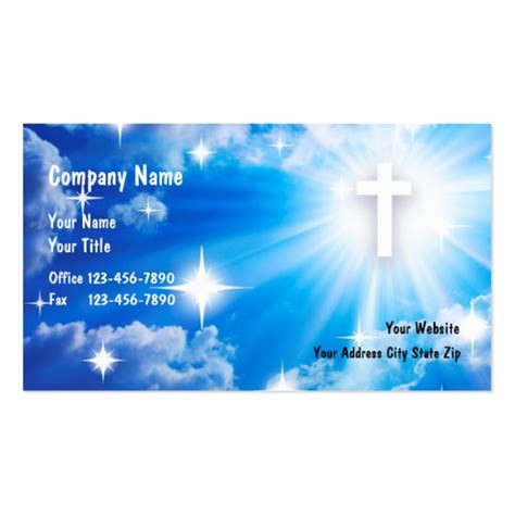 Christian Business Cards Zazzle