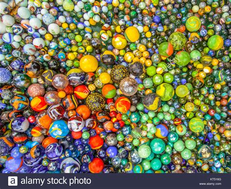Free Download Background Of Colorful Glass Marbles Of Different Sizes
