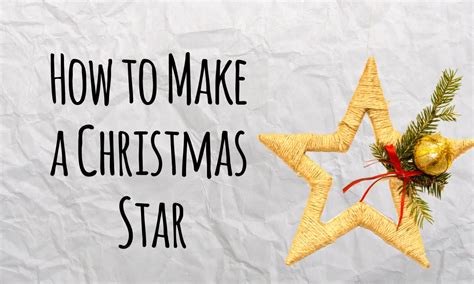 How To Make A Christmas Star Master Of Diy Creative Ideas For Home