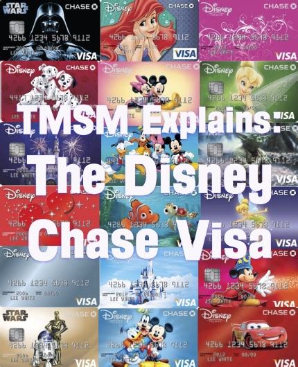 By using your disney visa debit card or authorizing its use, you agree that chase may share information about you and your disney visa debit card account, including your card transactions, with disney credit card services, inc., and each of its affiliates, for their respective use thereof as permitted by applicable law. TMSM Explains: The Disney Chase Visa
