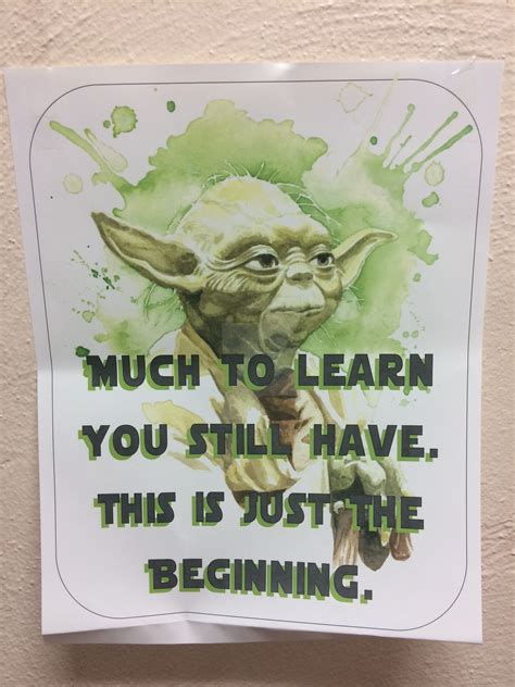 Yoda Quote Star Wars Teacher Appreciation Yoda Quotes Teacher Quotes