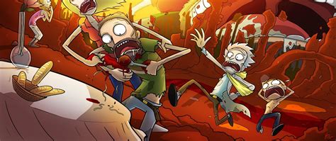 2560x1080 New Rick And Morty 2020 2560x1080 Resolution Wallpaper Hd Tv
