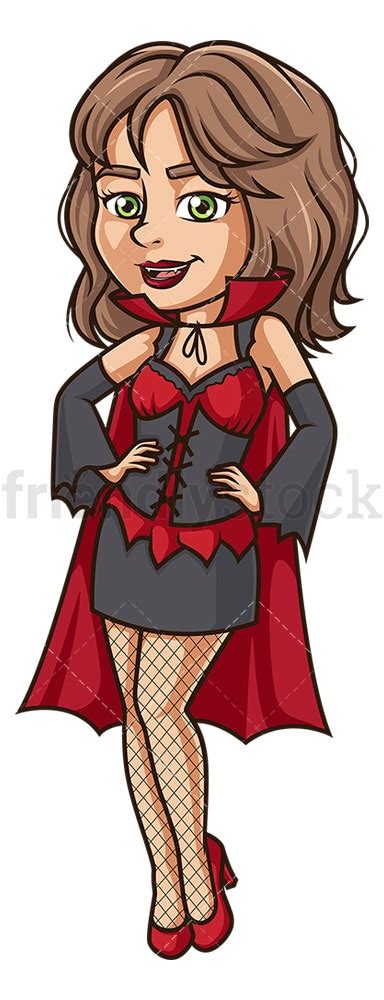 Vampire Lady Clipart