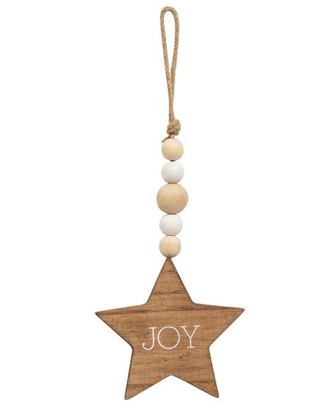 Col House Designs Wholesale Joy Star Beaded Ornament