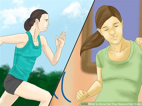 Rinse hair with cold water to make it grow. 3 Clear and Easy Ways to Grow Out Your Natural Hair Color