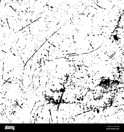 Rough Black And White Texture Vector Distressed Overlay Texture