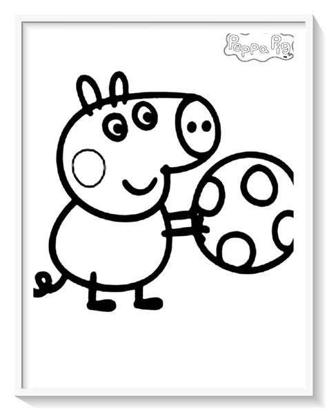 peppa pig para colorear y sus amigos - 🥇 Dibujo imágenes