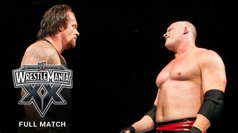 FULL MATCH Undertaker Vs Kane WrestleMania XX Wwe YouTube