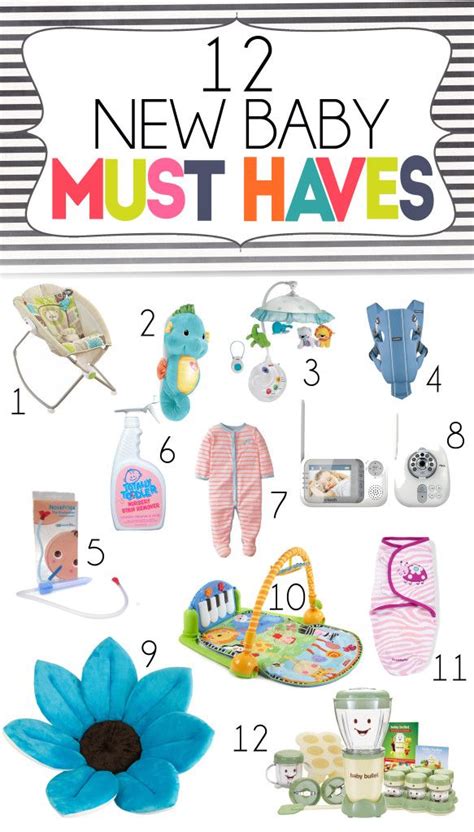 Top 12 Must Have Items For New Babies New Baby Products Baby Must