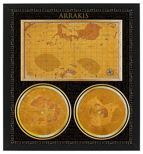Full Map Of Arrakis Rdune