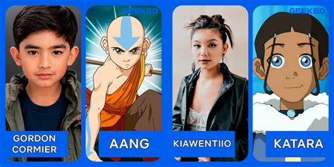 More Cast Announced For Live Action “avatar The Last Airbender” Series For Netflix New On