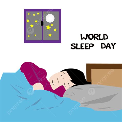 Baby Girl Sleeping Clipart Transparent Png Hd World Sleep Day With