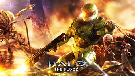 My Remake Of Halo The Flood With Infinite Chief Rhalo