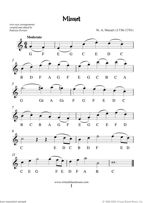 Alto Saxophone Sheet Music For Beginners