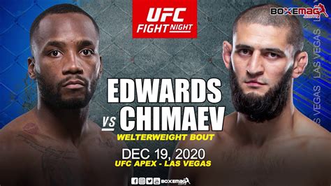 Leon edwards breaking news and and highlights for ufc 263 fight vs. Leon Edwards vs Khamzat Chimaev - The Records - YouTube