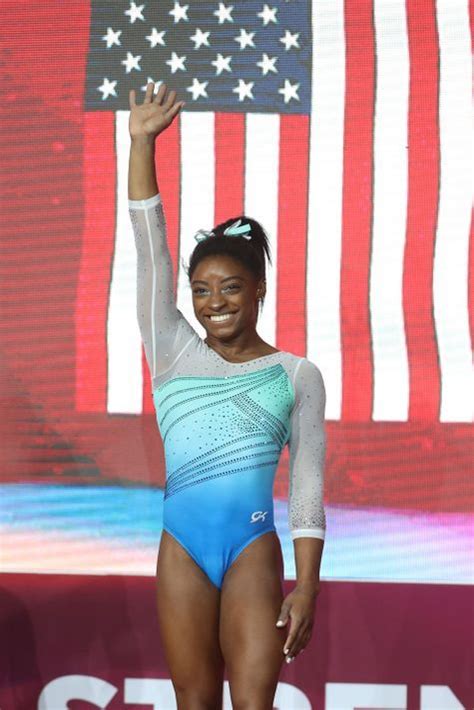 Simone Biles Makes History As First Woman To Win Four All Around World