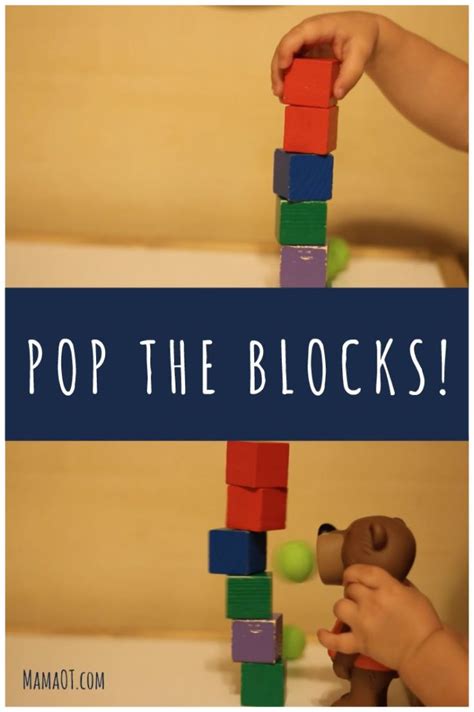 Pop The Blocks Fine Motor Activity For Hand Strengthening