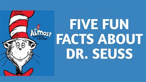 Five Fun Facts About Dr Seuss Youtube Photos Sexiz Pix