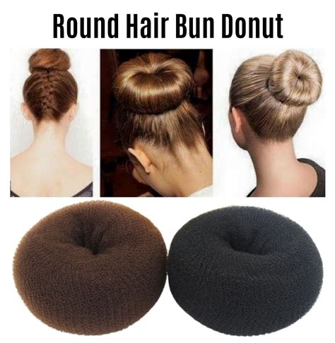 Easy Diy Hair Donut Bun Maker For Women Girls Kids Chignon Hairstyles