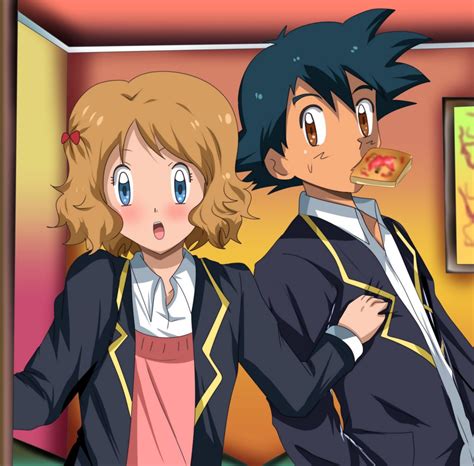 Amourshipping Babe By Hikariangelove On DeviantArt Kalos Pokemon Pokemon Firered Pokemon