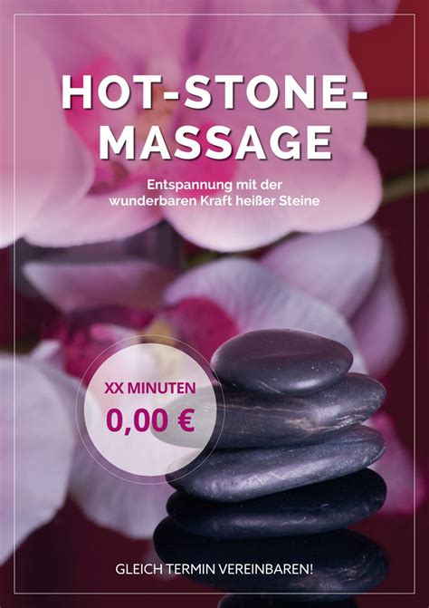 Druckvorlagen Für Plakate Massage Wellness Physiotherapie