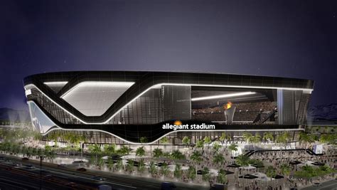 Las Vegas Glitzy New Stadium Now Named For Budget Airline Allegiant