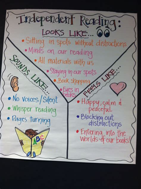 Students Established Expectations For Independent Reading Reading