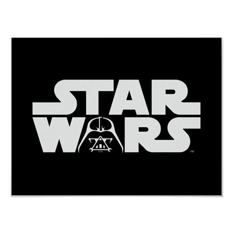 Darth Vader Star Wars Logo Poster Strand Logo Star Wars Logos Darth Vader