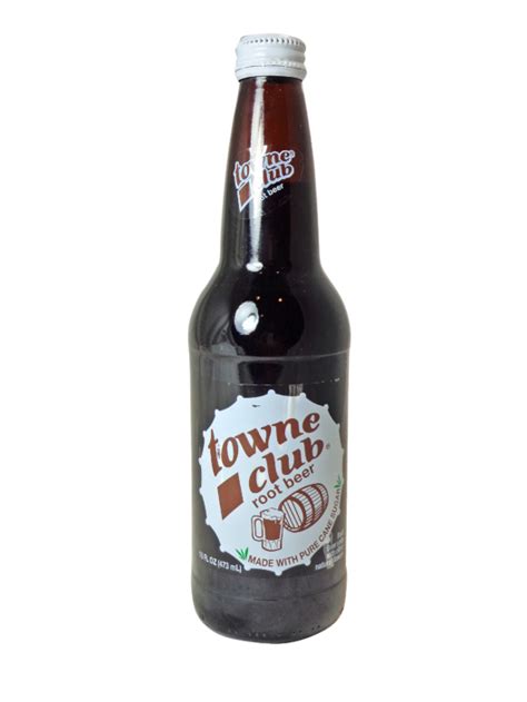 Fresh 16oz Towne Club Root Beer Soda Emporium