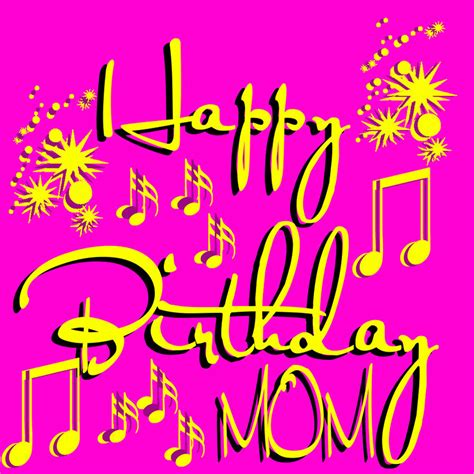 Happy Birthday Mom Drawing Free Image Download