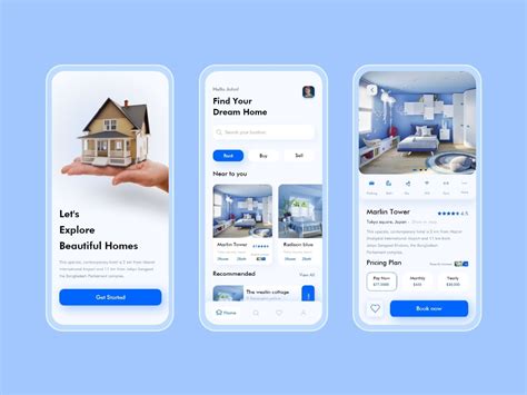 Property Buy Sell Mobile App UI Design Search By Muzli