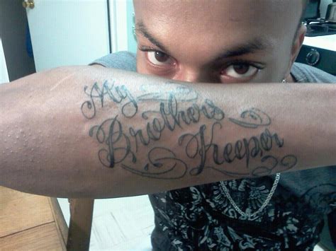 My Brothers Keeper By Smeajul On Deviantart Tattoomagz › Tattoo