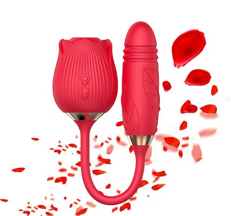 Experience Ultimate Bliss With The Rose Sex Toy Thrusting Dildo G Spot Vibrator