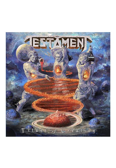 Testament Titans Of Creation Video Album Ltd Cd Blu Ray Box