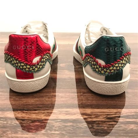 Gucci Shoes Gucci New Ace Dragon Leather Sneaker Poshmark