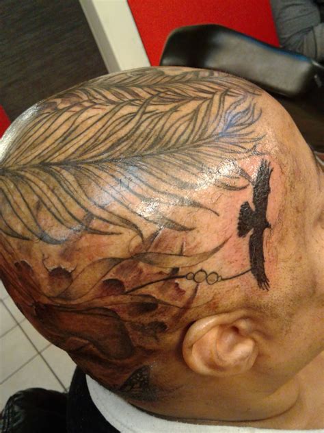 Épinglé Par Rain Angeni Sur Rain Angeni Head Scalp Tattoo Tatouage