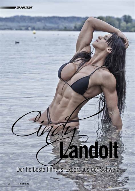 Cindy Landolt Im Magazin Fitness News Österreich Mai 2016