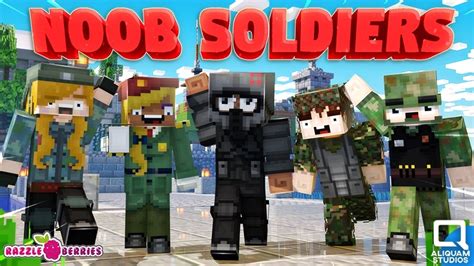 Noob Soldiers By Razzleberries Minecraft Marketplace Via Playthismap