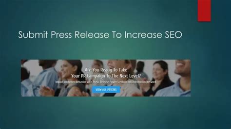 Ppt Submit Press Release To Increase Seo Powerpoint Presentation