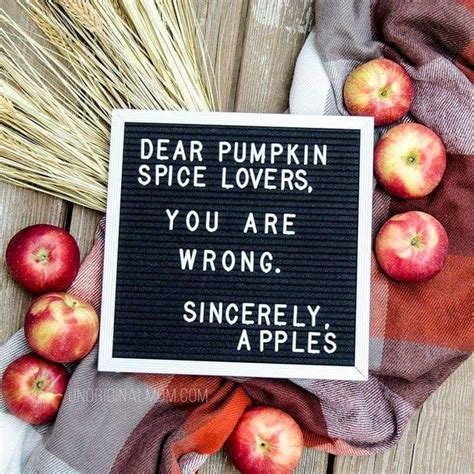 Pin By Shelley Gee Gee On Fall In Message Board Quotes Letter Board Apple Quotes