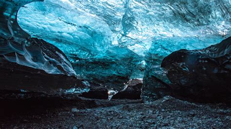 Download Wallpaper 1920x1080 Cave Ice Ice Floe Stones Full Hd Hdtv Fhd 1080p Hd Background