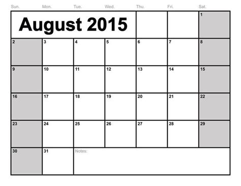 Monthly Calendar Printable Simple Template Printable Calendar July