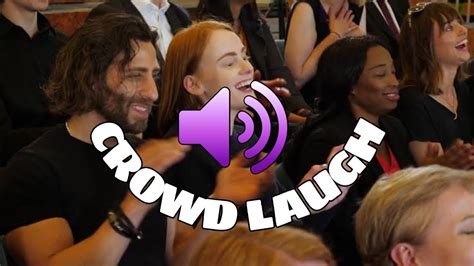 Crowd Laughing And Clapping Audio Non Copyright Audio Youtube