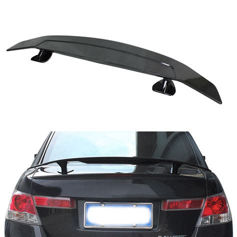 Universal Rear Trunk Spoiler Wing Racing Car Sedan 46 Gt Style Carbon