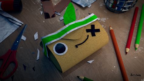 Iota From Tearaway Finished Projects Blender Artists Community