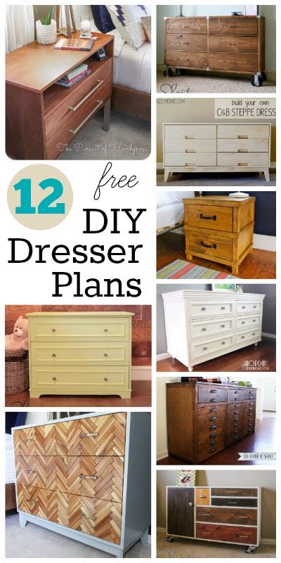 If you watch this and are actually looking to build one for yourself, i'm sure you have so many questions! 12 (Free) DIY Dresser Plans | Pneumatic Addict