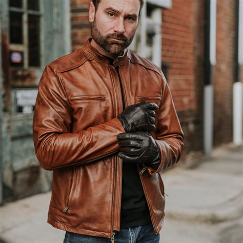 Leather Motorcycle Jackets For Men Buffalo Jackson
