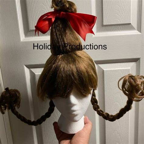 Cindy Lou Who Grinch Girl Costume Wig Whoville Adult New Etsy