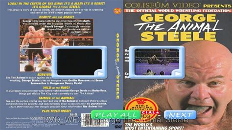 Wwf Coliseum Video George The Animal Steele On Dvd Vhs Lot Roddy Piper