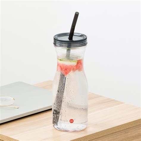Holiday Season Tritan Water Bottle With Straw By Simple Hh Bpa Free Cold Drink Water